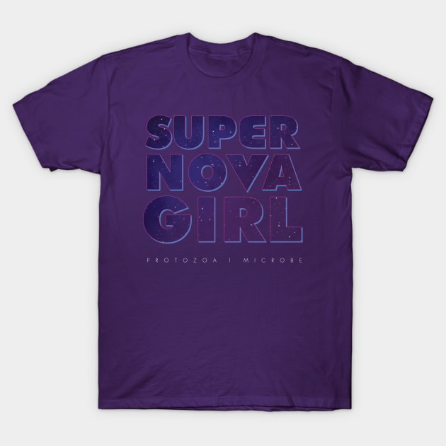 Super Nova Girl, Zetus Lapetus! T-Shirt by Heyday Threads